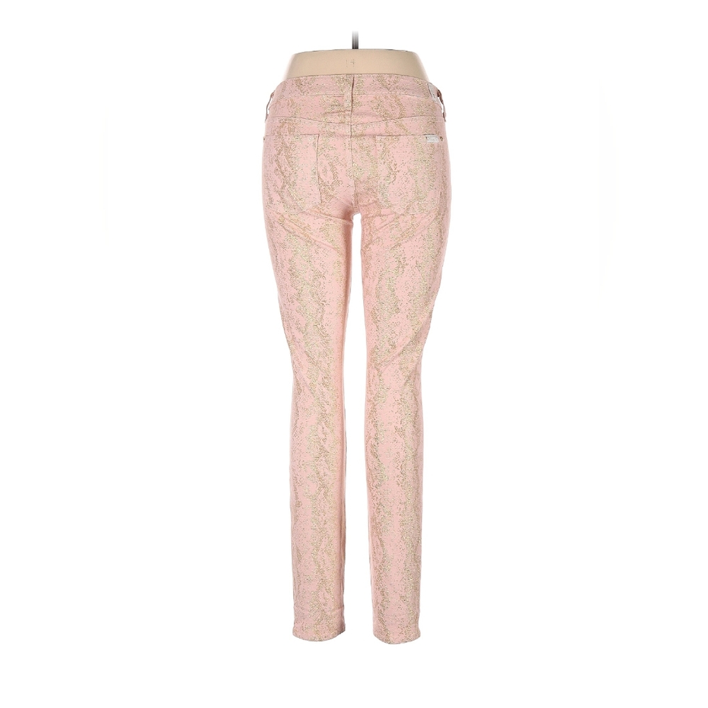 NWOT 7 for all mankind pink and gold pants - Picture 2 of 4